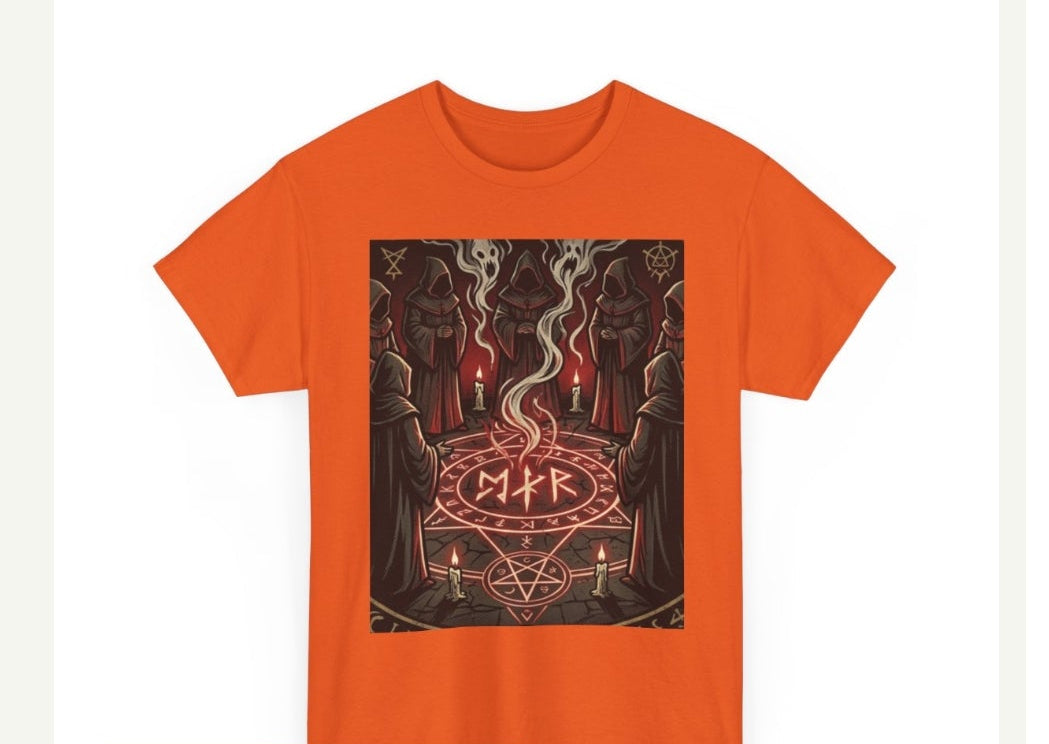 T-shirt Dark Fantasy-La Famille Démentiel :Rituel magie