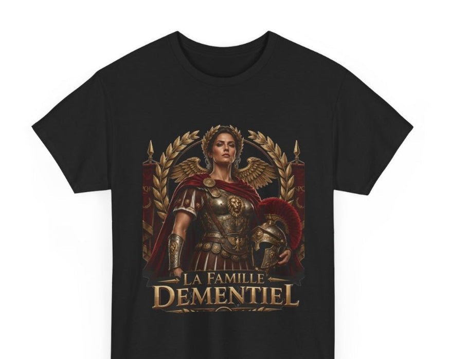 T-shirt Dark Fantasy-La Famille Démentiel : femme spqr