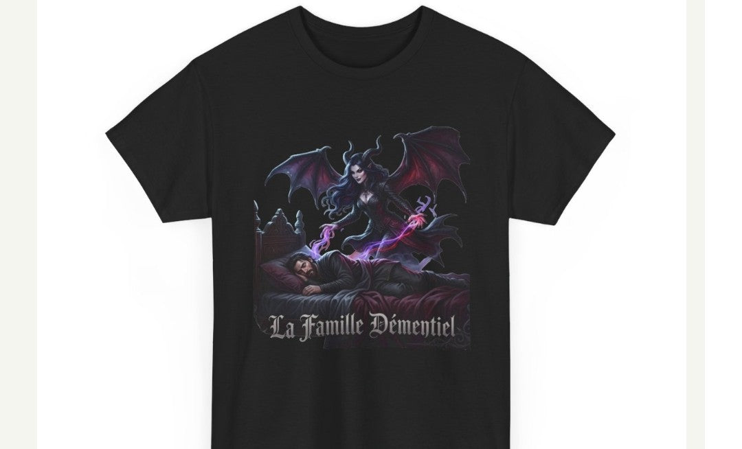 T-shirt Dark Fantasy-La Famille Démentiel : Femme succube #2