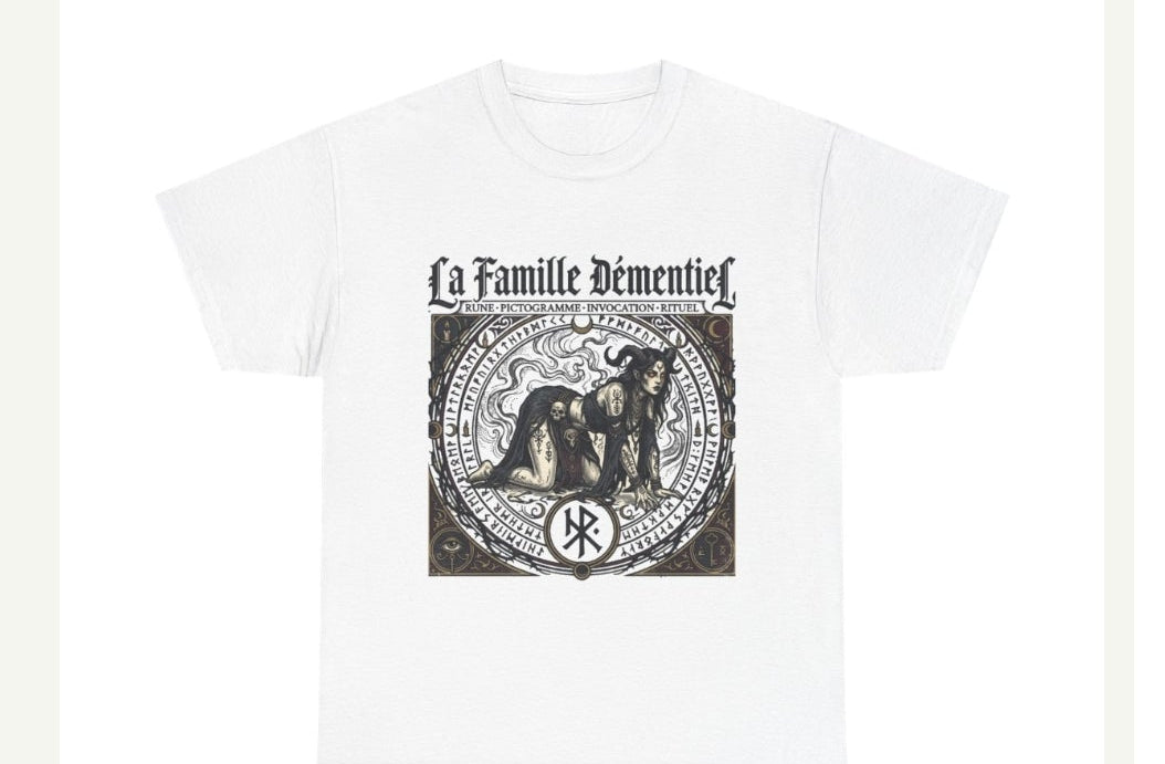 T-shirt Dark Fantasy-La Famille Démentiel : Rituel