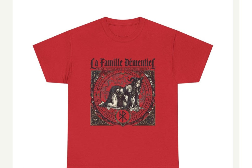 T-shirt Dark Fantasy-La Famille Démentiel : Rituel