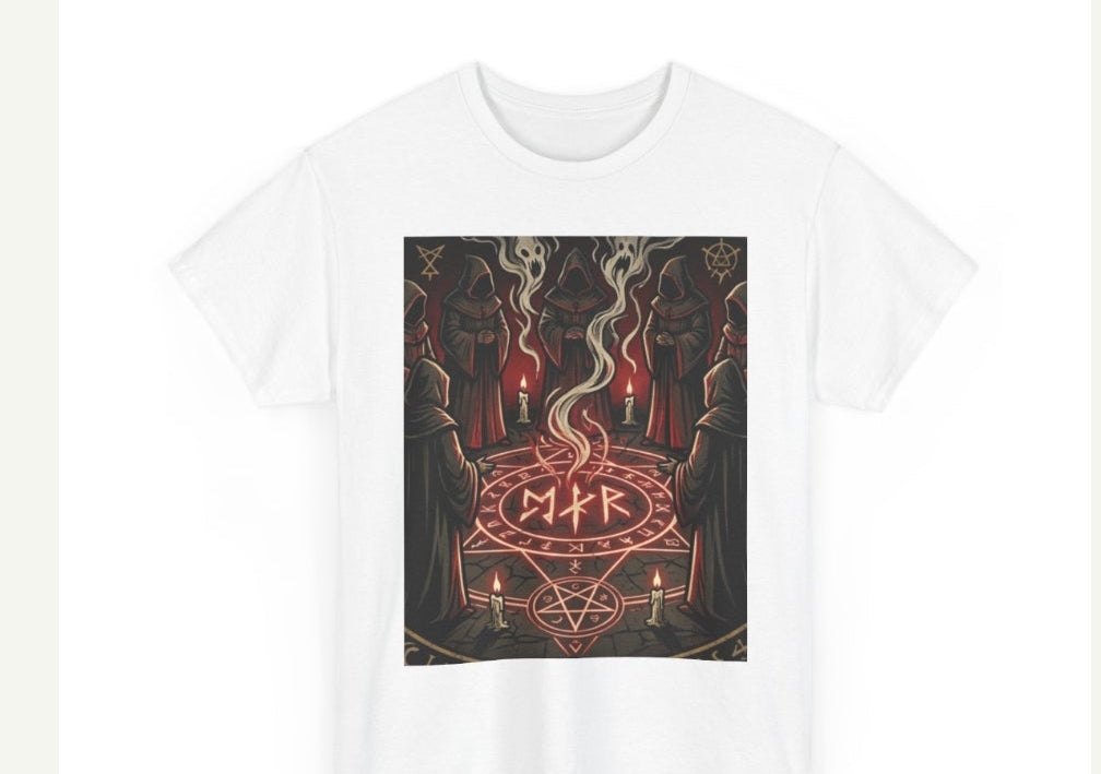 T-shirt Dark Fantasy-La Famille Démentiel :Rituel magie