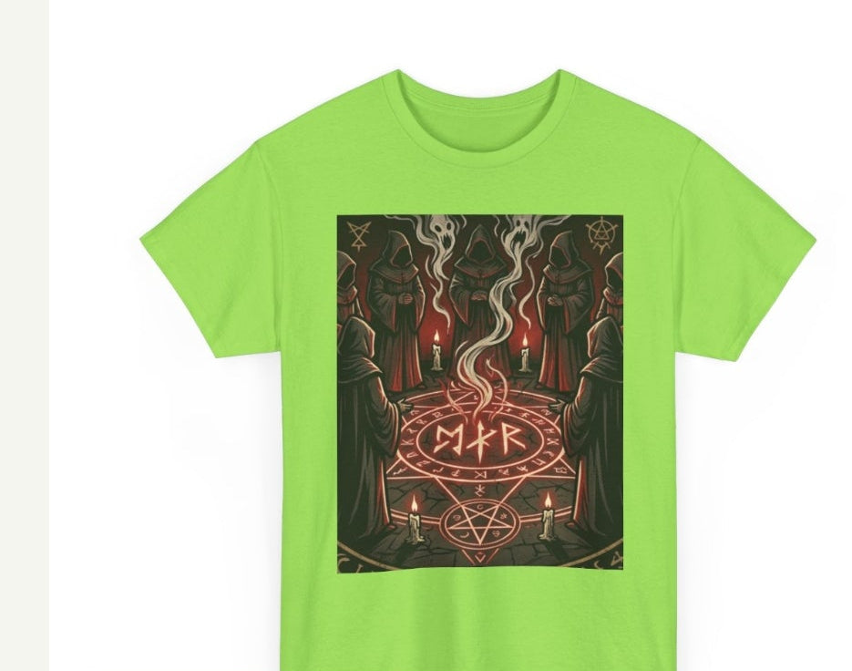 T-shirt Dark Fantasy-La Famille Démentiel :Rituel magie