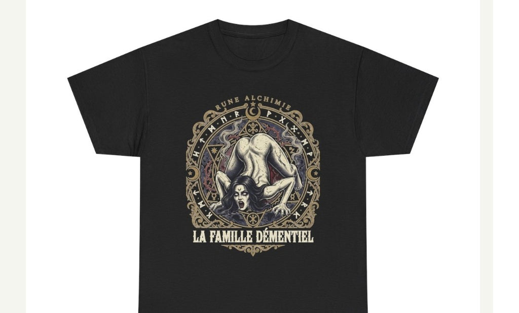 T-shirt Dark Fantasy-La Famille Démentiel : nouveau #4