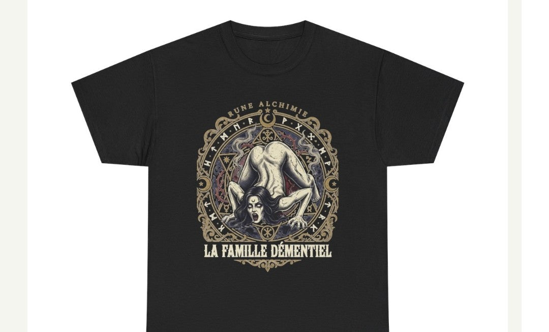 T-shirt Dark Fantasy-La Famille Démentiel : nouveau #4